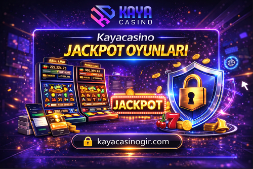 Kayacasino progresif jackpot slot oyunları ekranı