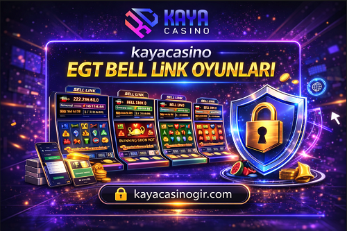 Kayacasino EGT Bell Link slot ve jackpot ekranı